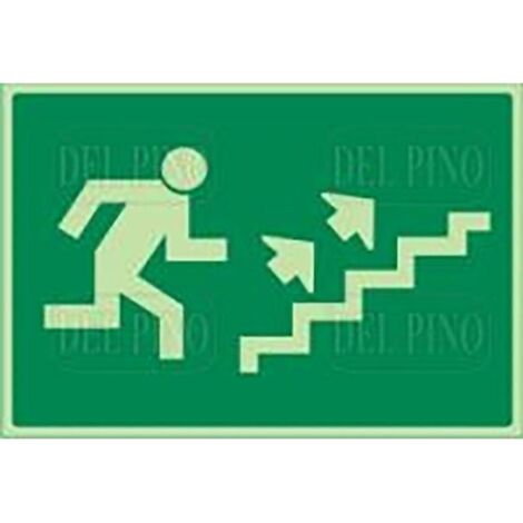 señal 969 plast.297x210 ''escalera'' lum. escalera (dcha arriba)