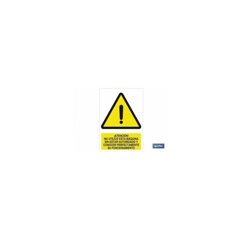 

SeÑal adhesiva 210x148 mm