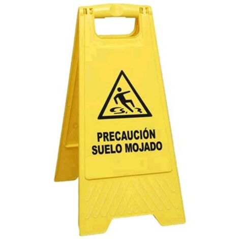 Señal Advertencia Caballete Plegable Señalización Suelo Mojado