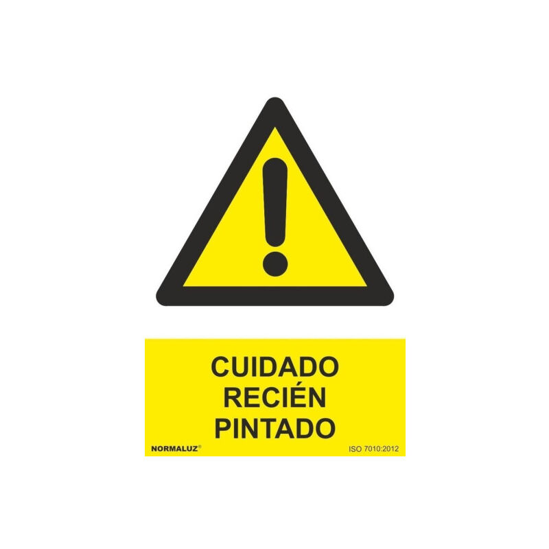 

Señal Cuidado Recién Pintado Con Tintas UV | ADHESIVOS DE VINILO - 150 x 200 mm