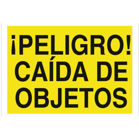 Señal de advertencia ¡Peligro zona de carga y descarga                                                          297X210 mm