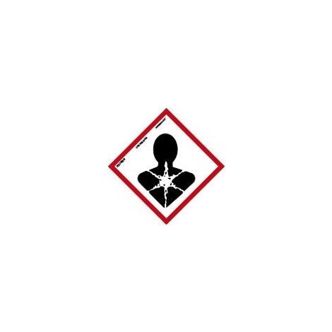Señal de seguridad Producto Químico Peligroso De Aspirar SEKURECO                         ADHESIVO DE VINILO 150 x 150
