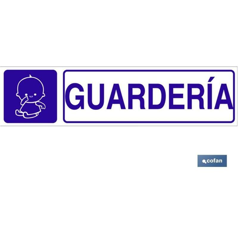 

PLIMPO señal glasspack adhesiva 175x45 guardería