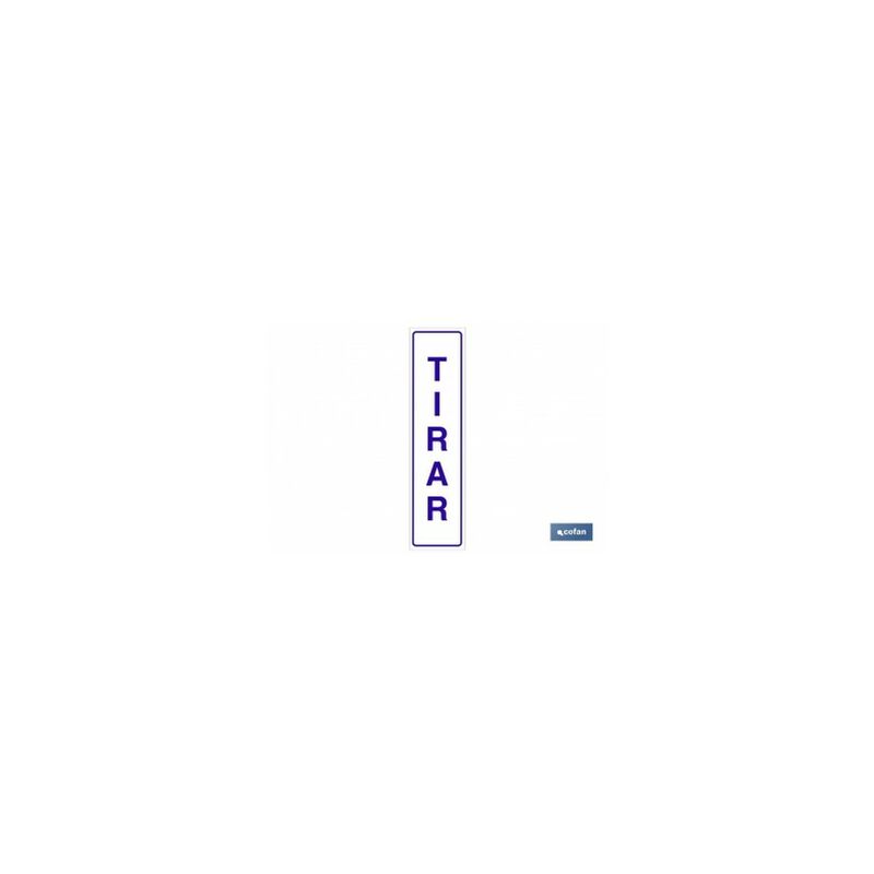 

SeÑal glasspack adhesiva 250x62mm