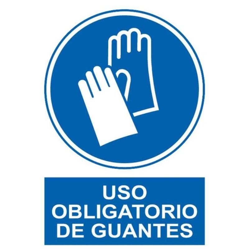 

MIBRICOTIENDA normaluz señal luminiscente obligator.uso guantes21x30 rd20003