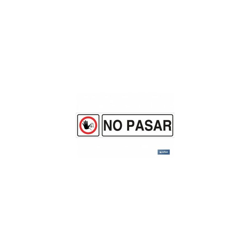

SeÑal glasspack adhesiva 250x625mm