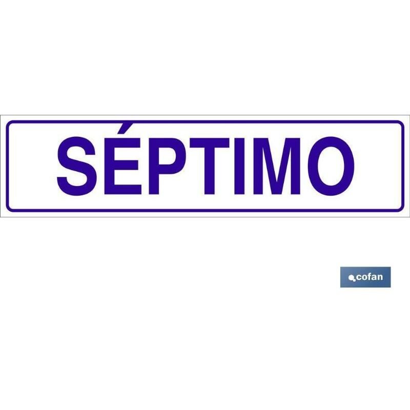 

PLIMPO señal glasspack adhesiva 250x62mm. séptimo