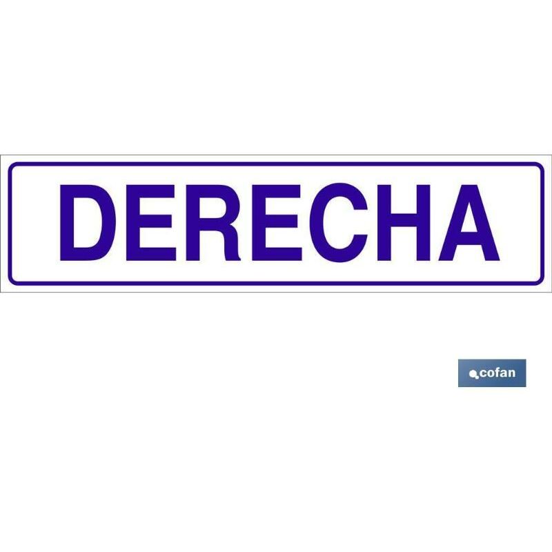 

PLIMPO señal glasspack adhesiva 250x62mm. derecha