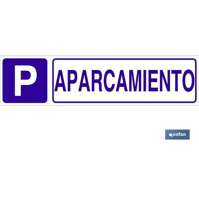 

PLIMPO señal glasspack adhesiva 250x62mm. aparcamiento