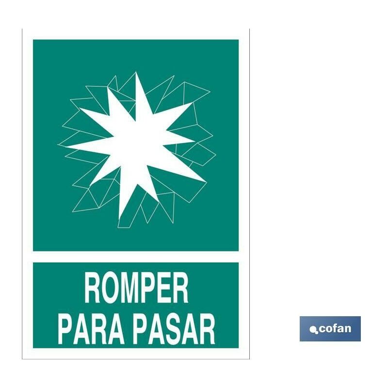 

SeÑal luminiscente 297x210mm