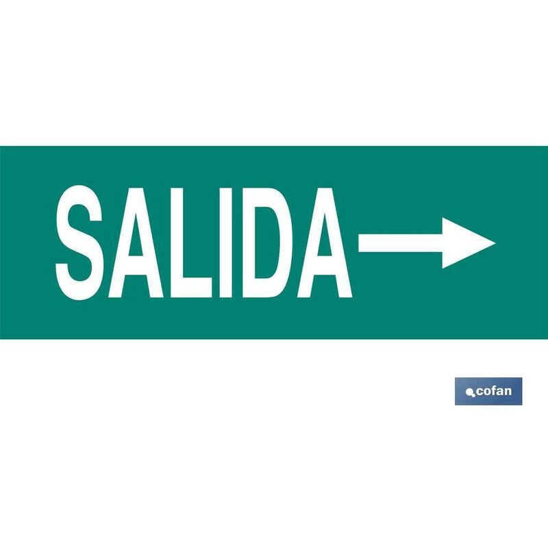 

SeÑal luminiscente 400x100mm