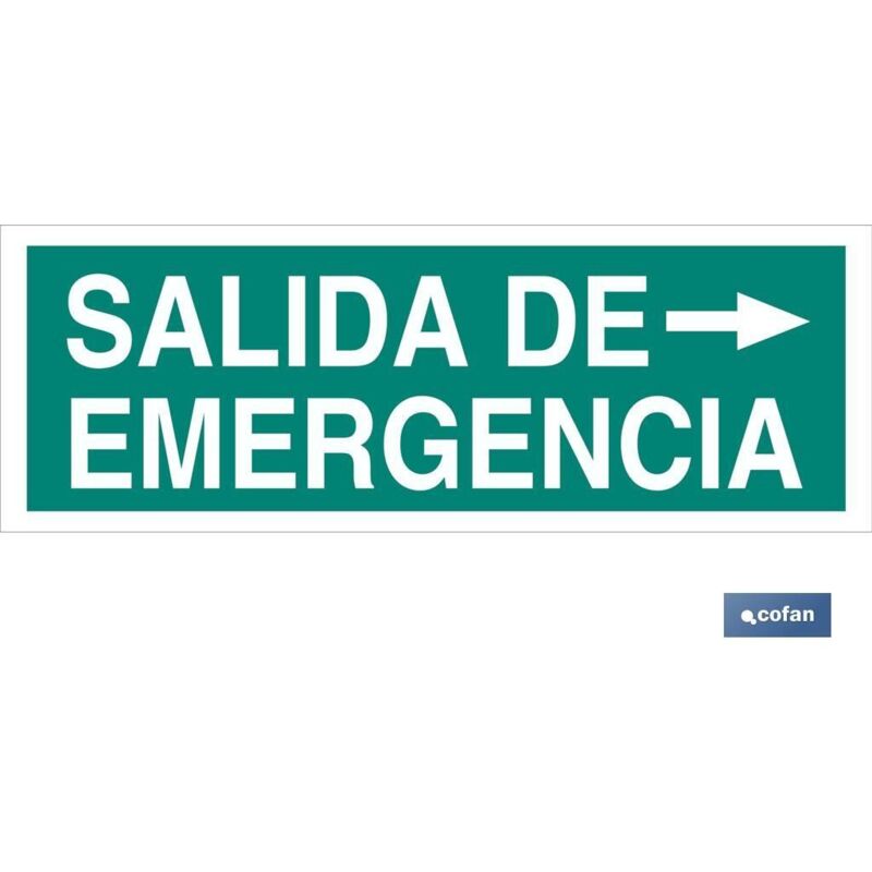 

SeÑal luminiscente 400x100mm