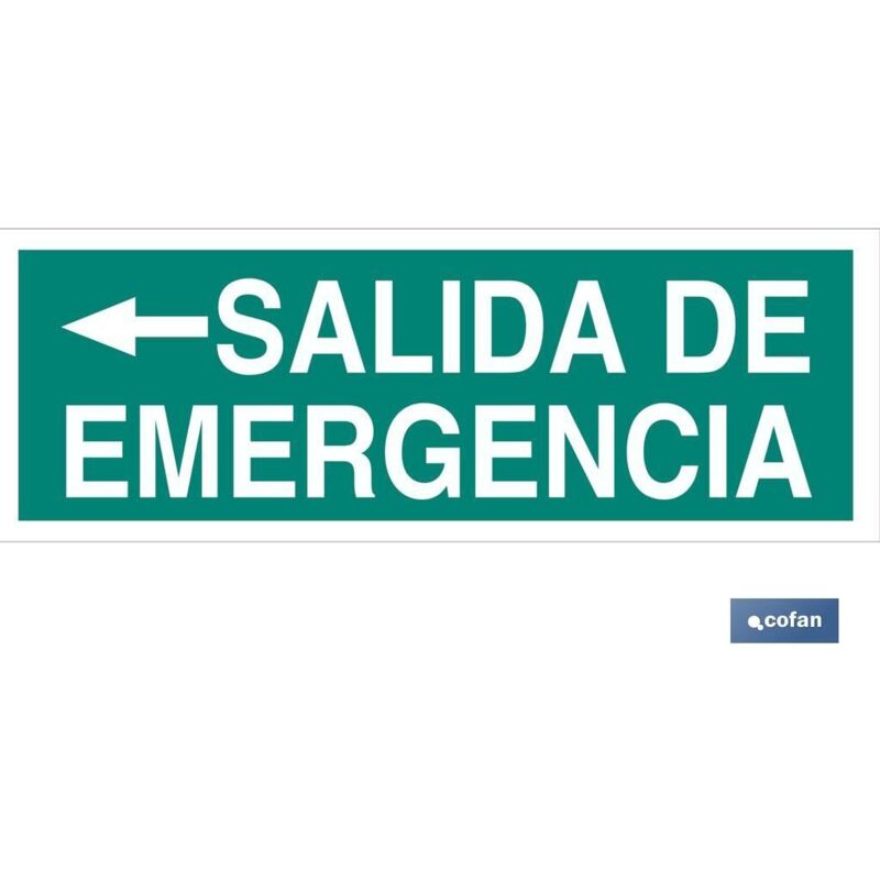 

SeÑal luminiscente 400x100mm