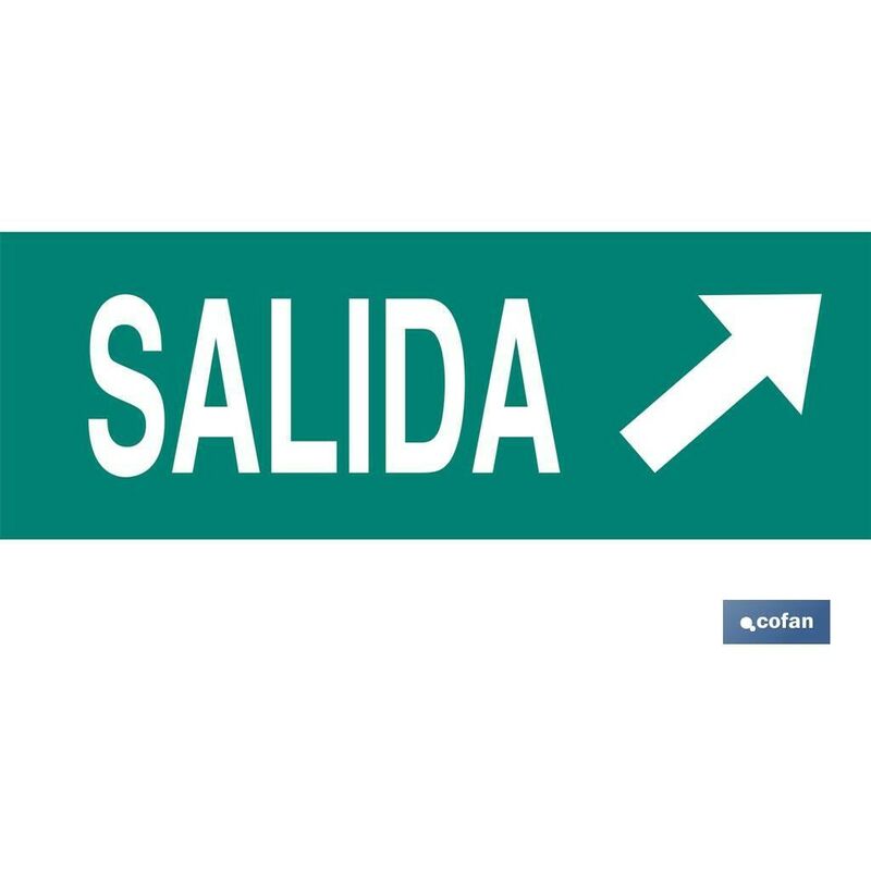 

SeÑal luminiscente 400x100mm