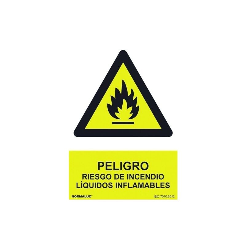 

Normaluz - Señal 210X300Mm Pvc Peligro, Riesgo De Incend.Rd30018
