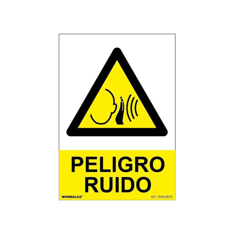 

Señal Peligro Ruido Con Tintas UV | ADHESIVOS DE VINILO - 150 x 200 mm