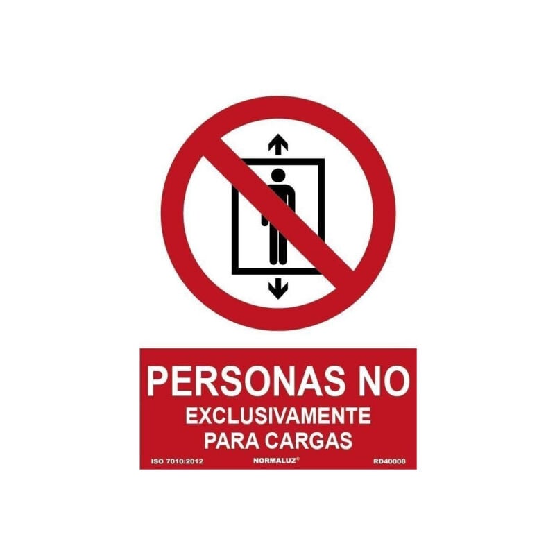 

Señal Personas No Exclusivamente Para Cargas Con Tintas UV | 200 x 300 mm - ADHESIVOS DE VINILO
