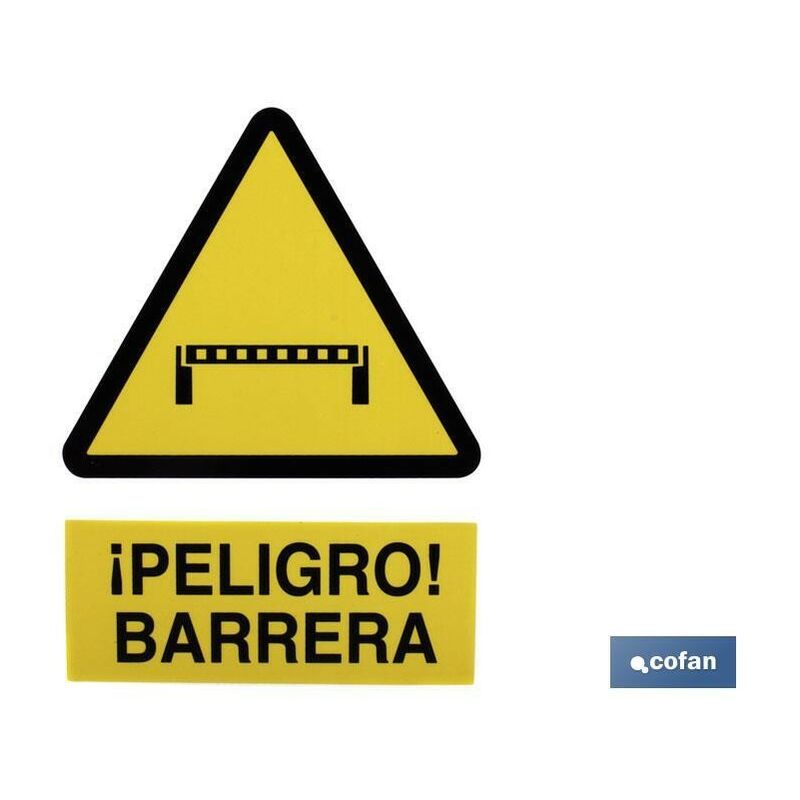 

SeÑal poliestireno 148 x105 mm