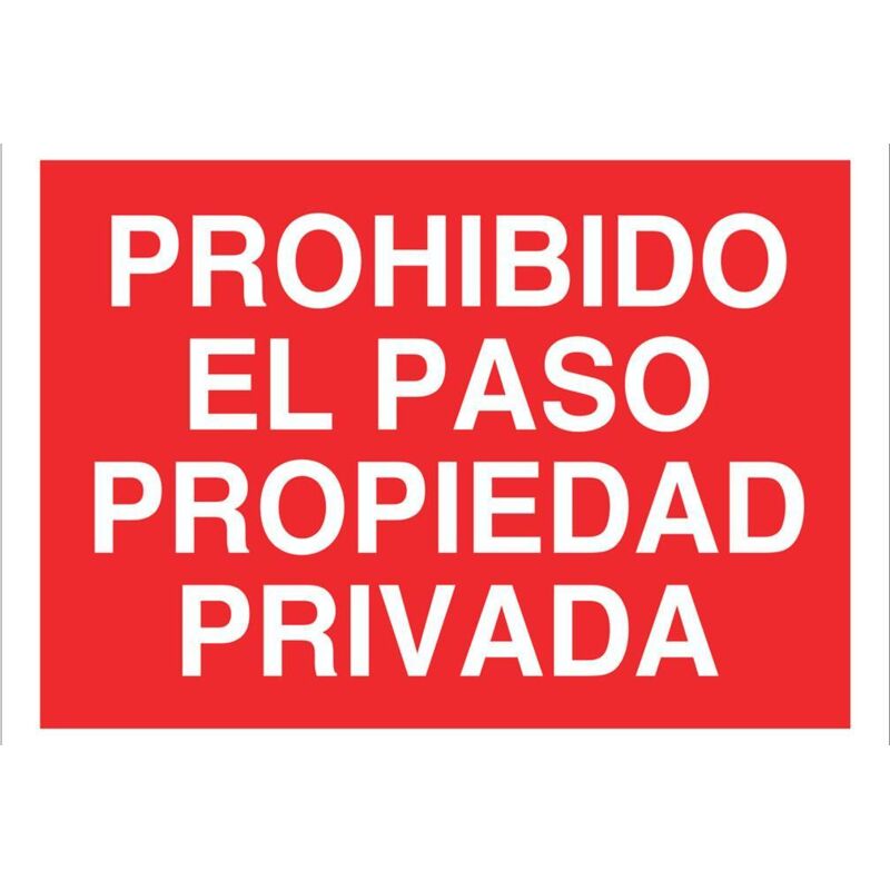 

Otros - SeÑal poliestireno 420x297mm