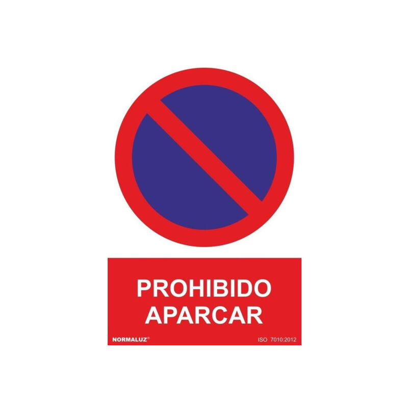 

Señal Prohibido Aparcar Con Tintas UV | 200 x 300 mm - ADHESIVOS DE VINILO
