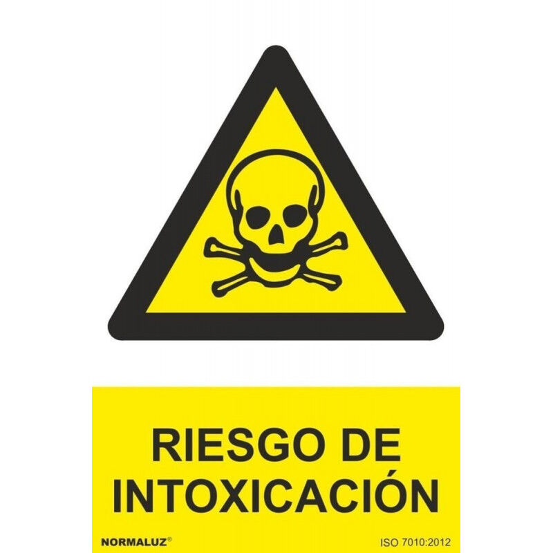 

Señal Riesgo de Intoxicación Con Tintas UV | 300 x 400 mm - PVC GLASSPACK 0'7 mm