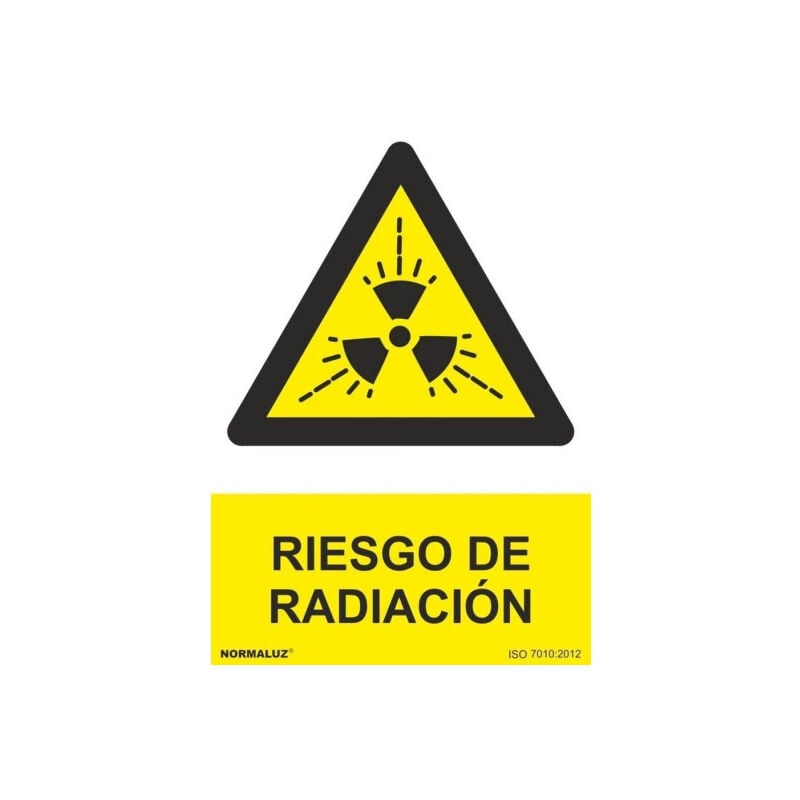 

Señal Riesgo de Radiación Con Tintas UV | 200 x 300 mm - ADHESIVOS DE VINILO