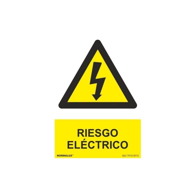 

Normaluz - Cartel Pvc 21* 30 Riesgo Electrico