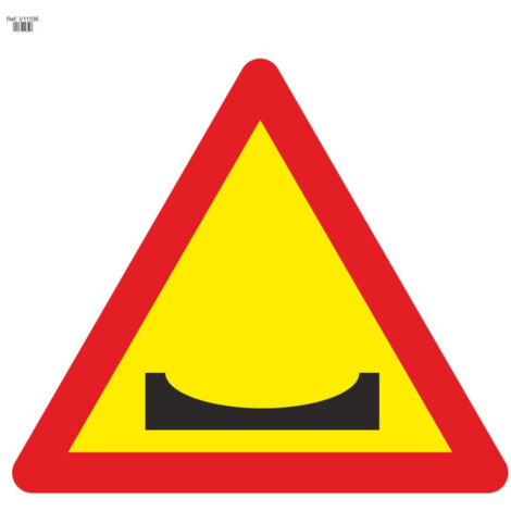 Señal Vial de Bolsa Badén 700 x 700 mm