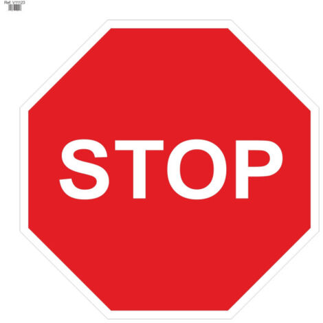 Señal Vial de Bolsa Stop 700 x 700 mm