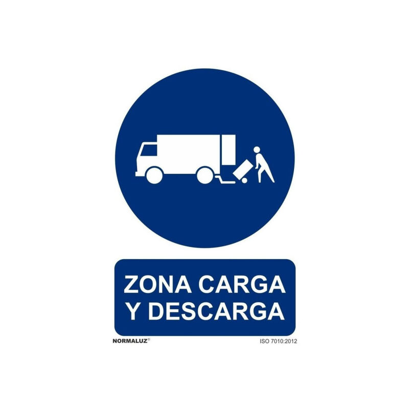 

Señal Zona de Carga y Descarga Con Tintas UV | 210 x 300 mm - ALUMINIO 0'5 mm
