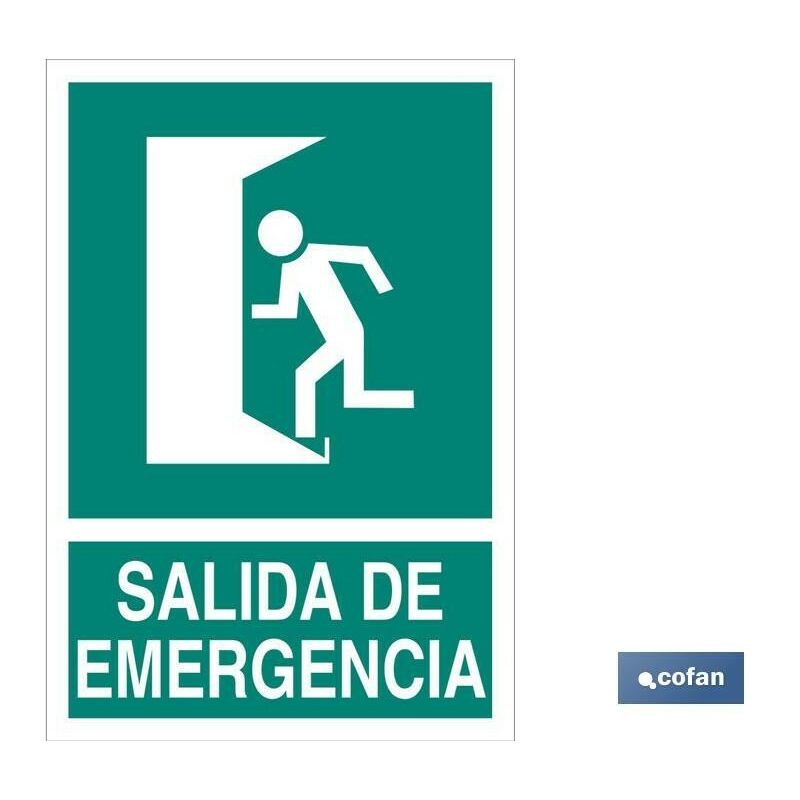 

SeÑal luminiscente 148x105 mm