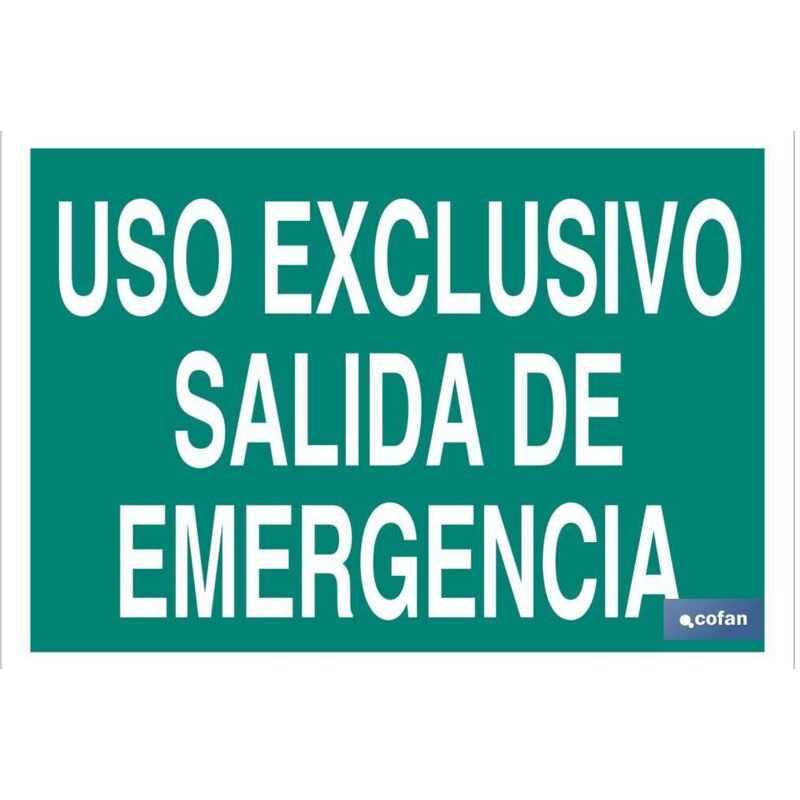 

SeÑal luminiscente 297x210mm