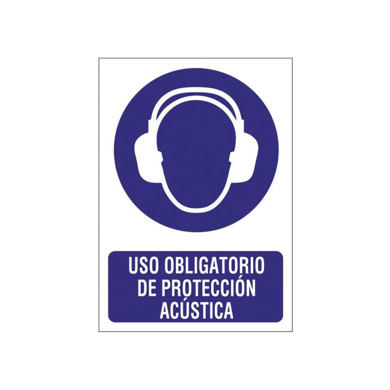 

Señales de obligación - Protección acústica