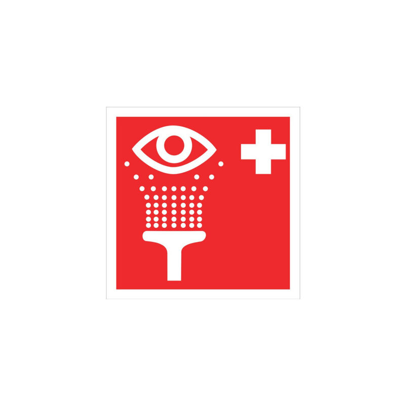 

Señal de socorro solo pictorama - Lavaojos emergencias | 105x105 mm