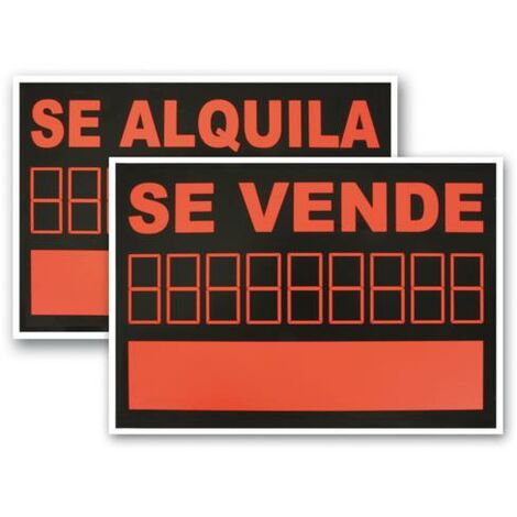 Señales informativas - talla 350 x 500 mm.