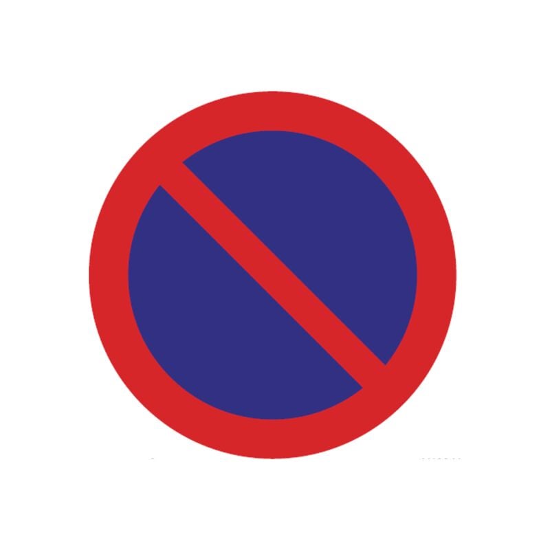 

Señales Viales PVC Azul Prohibido