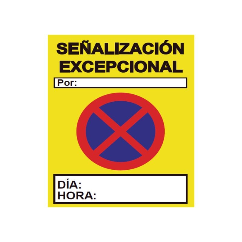 

Señales Viales PVC Señalización Excepcional