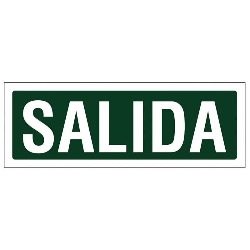 

Señal 297X105 Pvc Salida