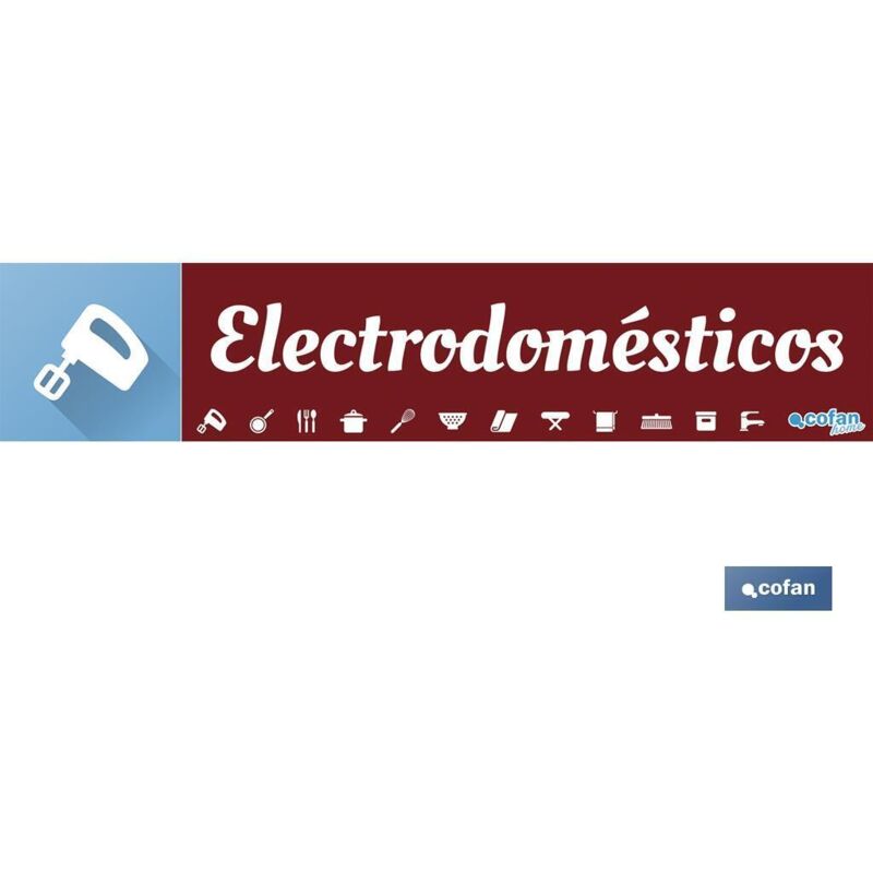 Señaletica Imantada Para Expositor 975 X 200 Mm - Electrodomésticos
