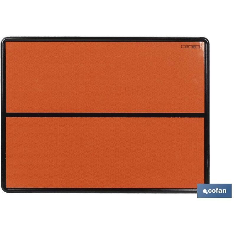 

Placa mercancias peligrosas plegable v-11p