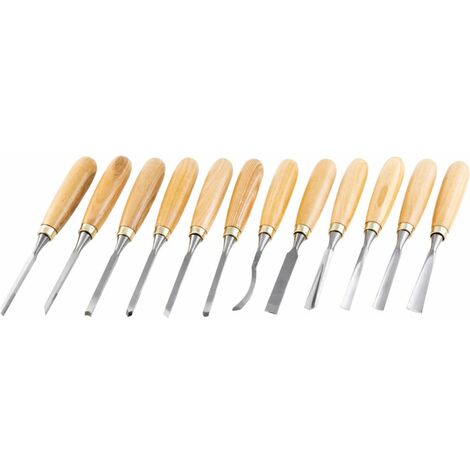 14Pcs Wood Carving Chisel Rasp File Set Woodworking Detailed