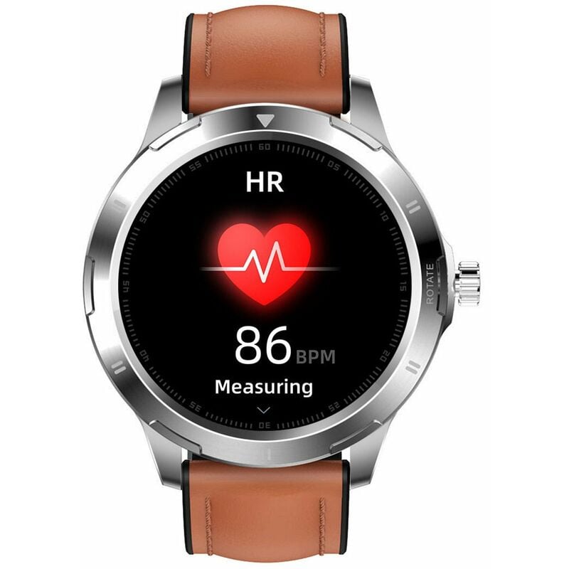 

K15 Smart Watch 1.28 pulgadas IPS Pantalla tactil completa BT5.0 Fitness Tracker IP67 Impermeable Temperatura / Sueno / Frecuencia cardiaca / Monitor