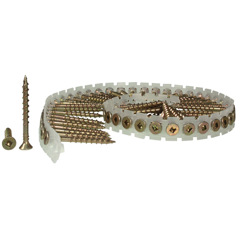 Senco - DuraSpin Collated Screws Flooring/Wood SQ2 4.2 x 55mm (Pack 1000) SEN42W55