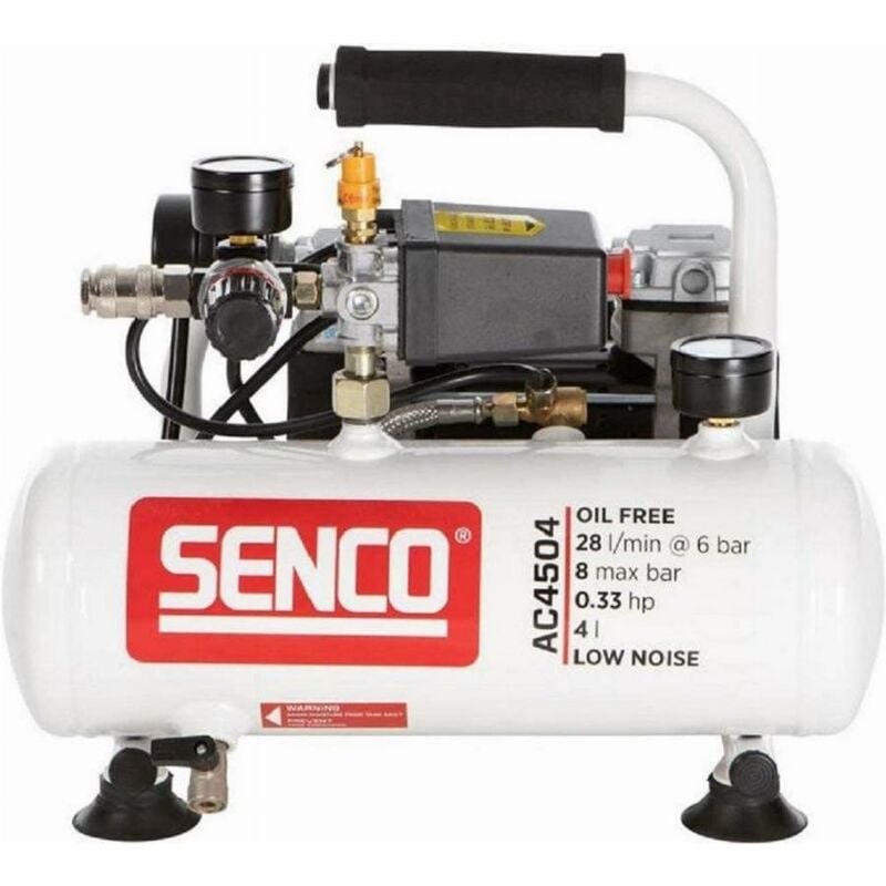 AC4504 Compresor de aire discreto sin aceite 4L Senco AFN0024