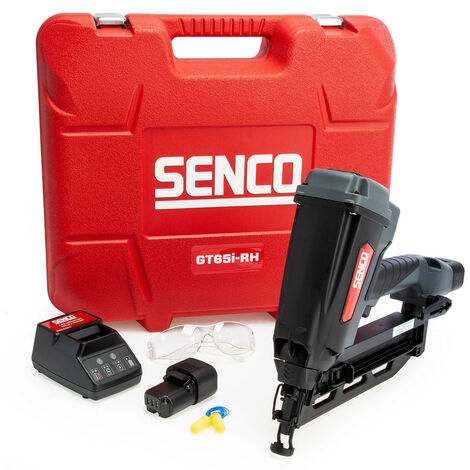 Senco SGT90i 90mm 1st Fix Framing Nailer Nail Gun 2 x 2.5Ah Batteries & Charger With Case