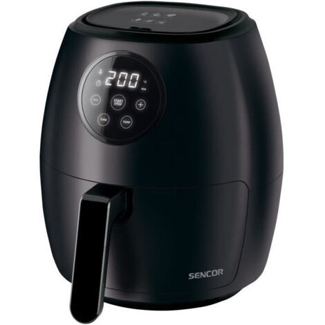 Sencor SFR 5030BK freidora Sencillo 3,5 L Independiente 1300 W Freidora de aire caliente Negro