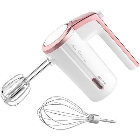 Sencor SHM 9000WH Batidora de mano 50 W Rosa, Blanco