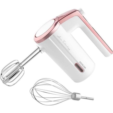Sencor SHM 9000WH batteur électrique rose et blanc sans fil