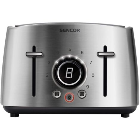 Sencor STS 5070SS tostapane in acciaio inox 1600 W