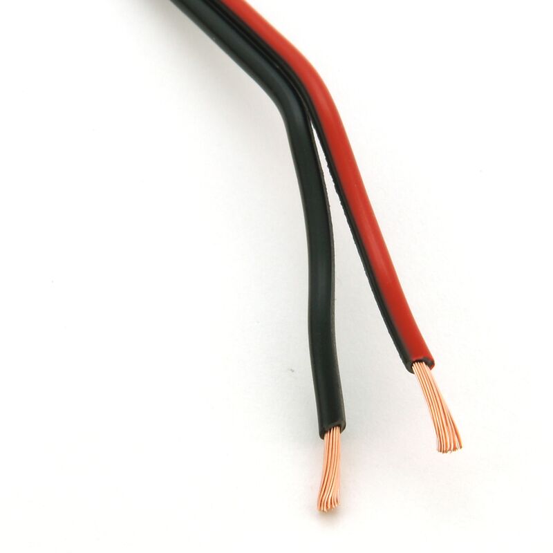 

Cable de audio, Sencys - HIFI 2 x G2,5 - Negro-rojo - 20 m - Noir-rouge